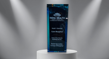 CARE Hospitals has been honoured among the Top 5 National Multi-Speciality Group of Hospital at the Times Network India Health Summit & Awards 2025 in New Delhi.