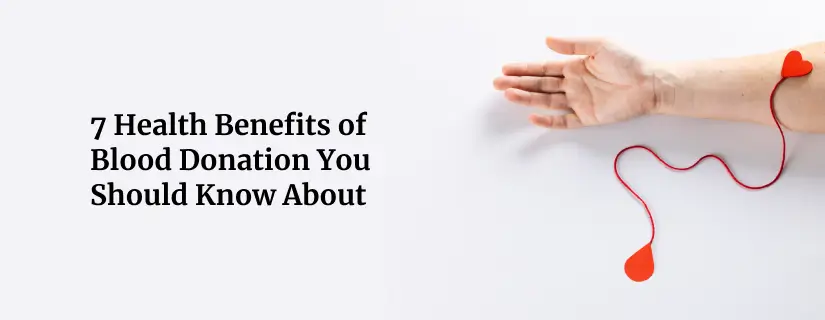 Benefits of Blood Donation
