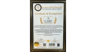 The Einstein World Record by ANEI for the Largest Synchronized Training Session on preventing medication administration errors